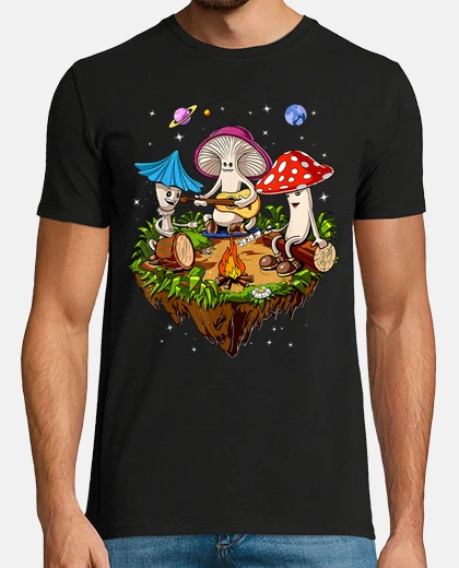 T-shirt mushrooms forest pure mushroom forest