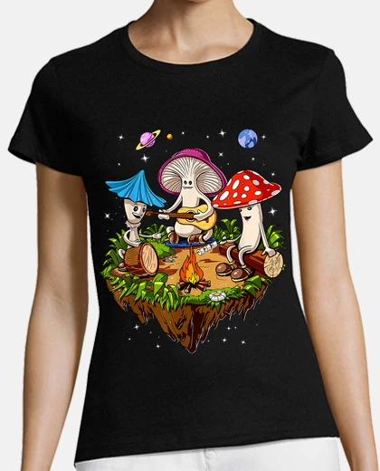T-shirt mushrooms forest pure mushroom forest