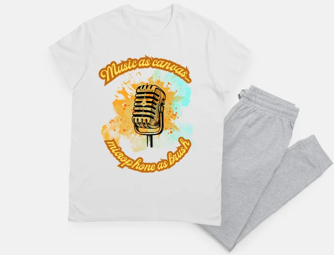 Pyjama music as canvas