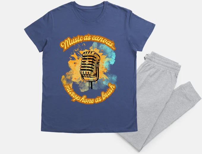 Pyjama music as canvas