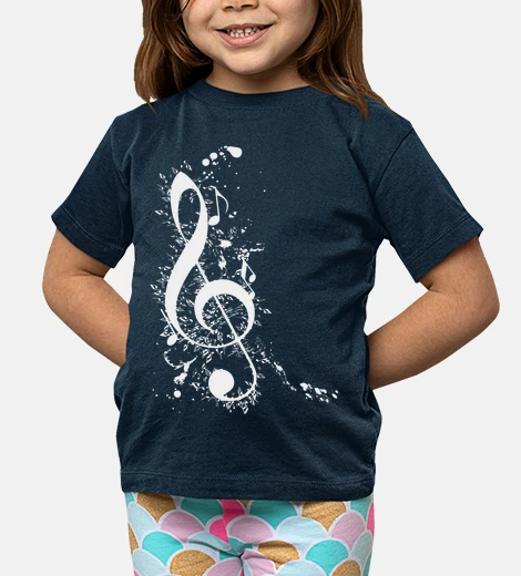 Kids music dark background design