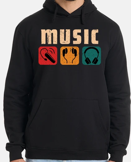 Sudadera music design for music lovers