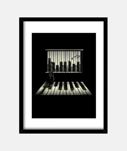 Framed Music is life