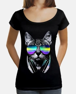 music lover cat