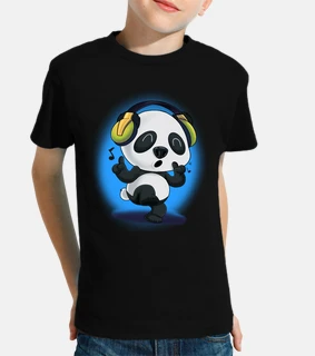 Music Lover I DJ Headphones Panda Bear