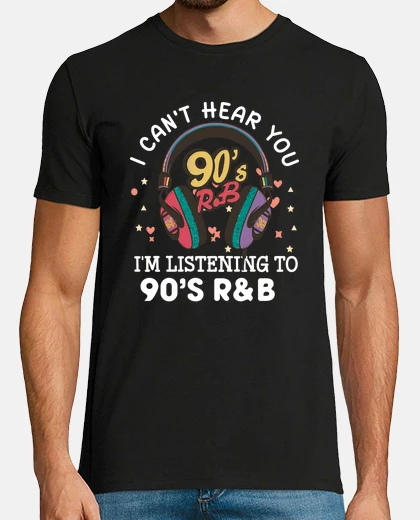 Camiseta musica rb de los 90