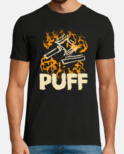 T-shirt musica sbuffante