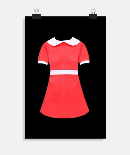 Poster Musical Iconography   Classic Red Dress