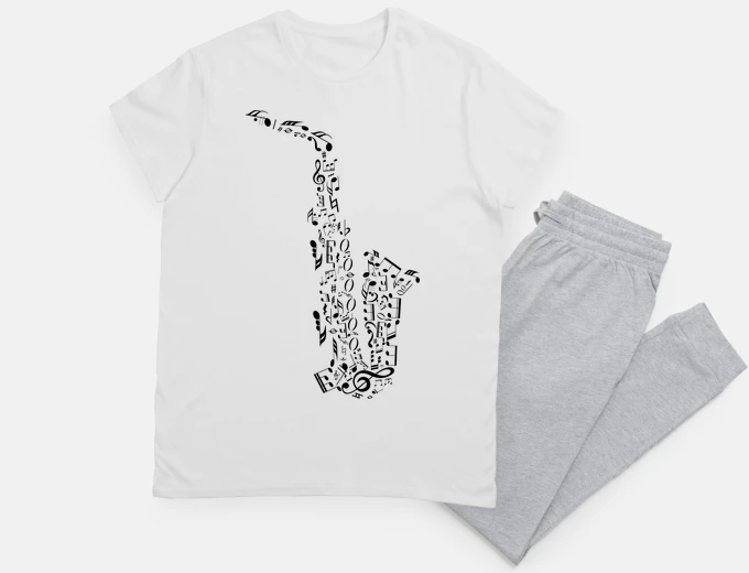 Pyjama musical sax