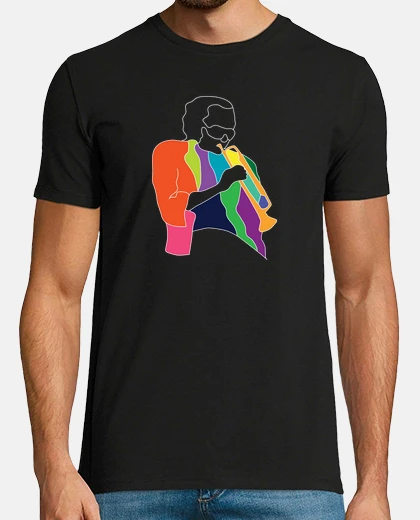 T-shirt musicista di tromba jazz