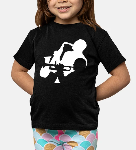 Ropa músicos de trompeta y saxofón de jazz