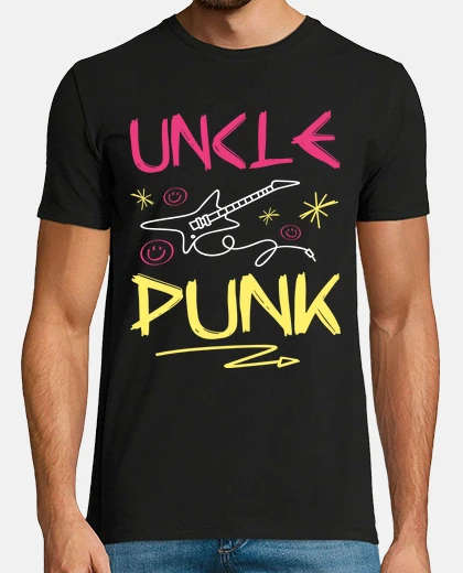 Tee-shirt Musique Alternative Tonton Punk Rock
