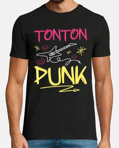 Tee-shirt Musique Alternative Tonton Punk Rock
