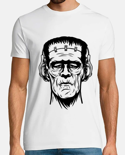 Tee-shirt musique de dj frankenstein dj