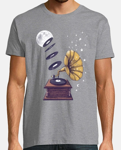 Tee-shirt musique de lune