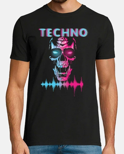 Tee-shirt musique électronique diablo musique tec