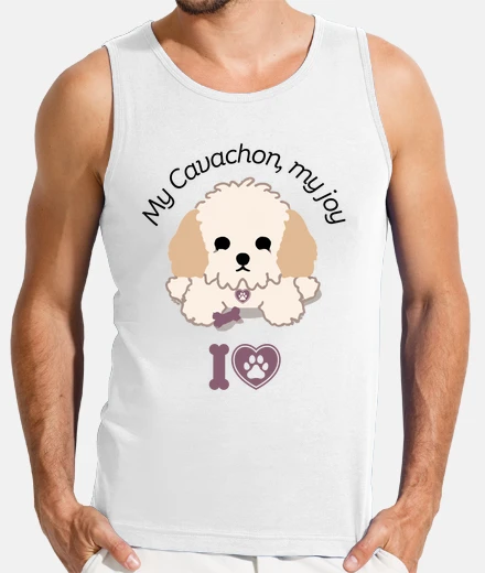 T-shirt My cavachon my joy