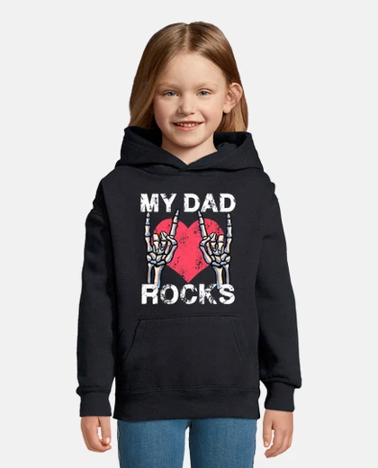 Kids my dad rocks lets rock rock n roll vint