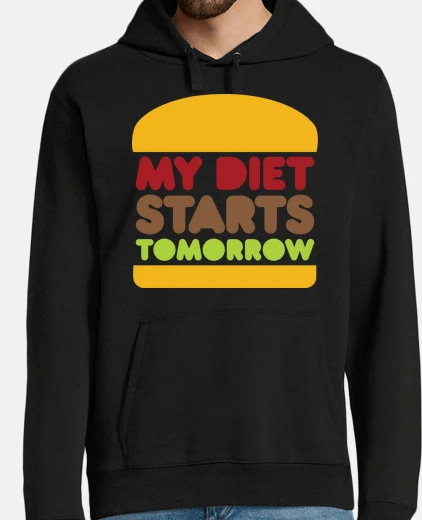 Sudadera My Diet Starts Tomorrow