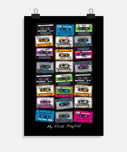 Poster my first playlist