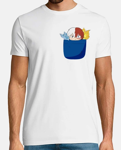 T-shirt My Half n Half Hero - Pocket