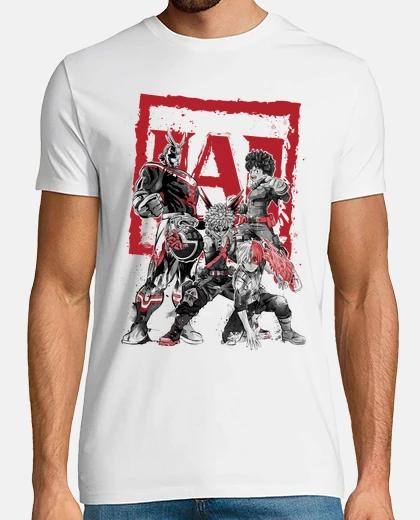 Camiseta My Heroes sumi-e