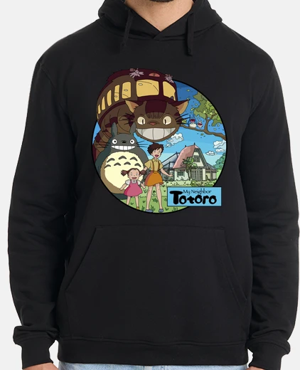Hoodie my neighbor totoro - morganaart