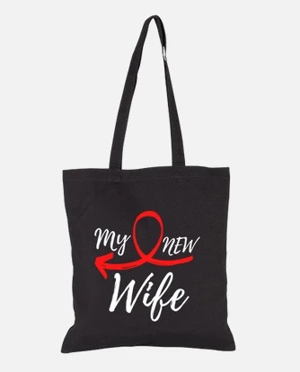 My new wife just married bag tostadora