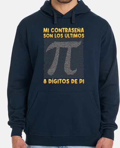 Hoodie my password is 8 digits of pi programmer code hacker geek