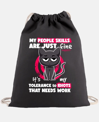 Borsa My People Skills Are Fine Irony and Sar