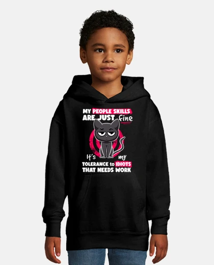 Abbigliamento My People Skills Are Fine Irony and Sar