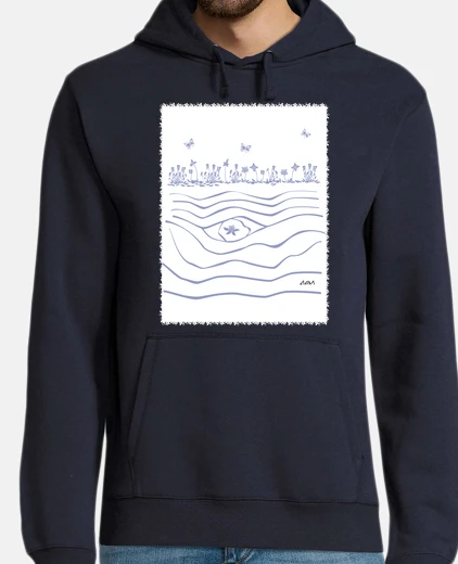 Hoodie my quiet lagoon v001 white background