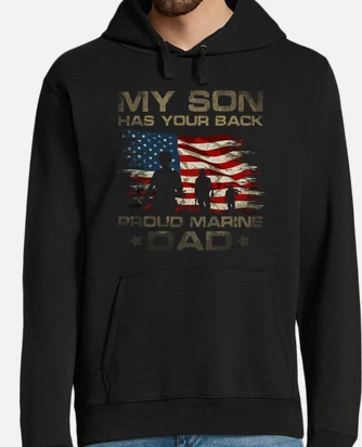 Marine dad sweatshirt online