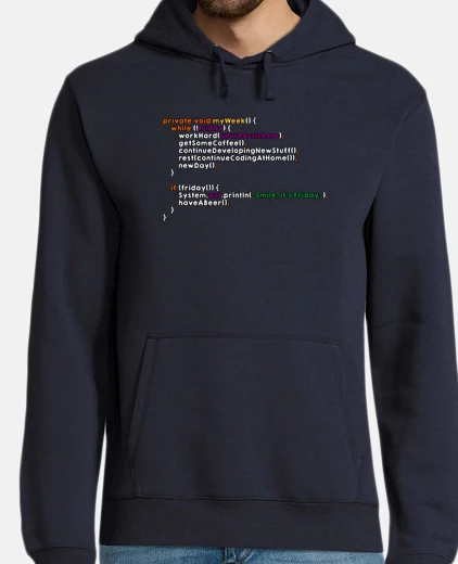 Sudadera My week Algorithm