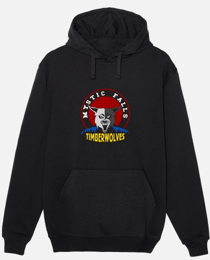 Felpa mystic falls timberwolves tostadora