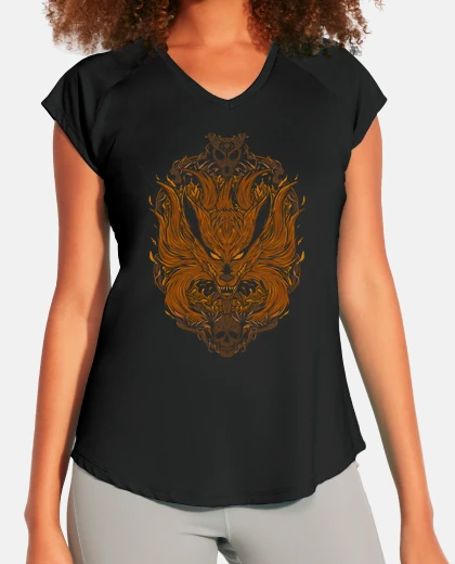 T-shirt mythical demon fox
