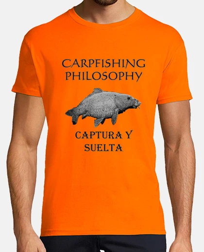 Camiseta nº 19. filosofia carpfishing. hombre