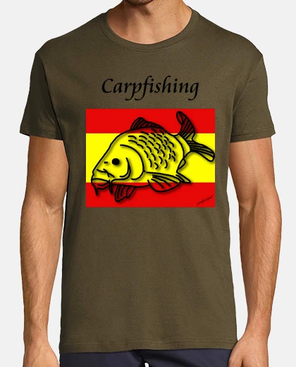 Camiseta nº 23. carpfishing españa. hombre