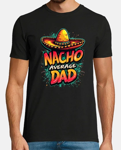 T-shirt nacho papà medio
