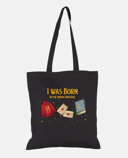 Bolsa Nací en el universo equivocado