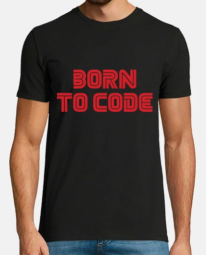 Camiseta nacido al código