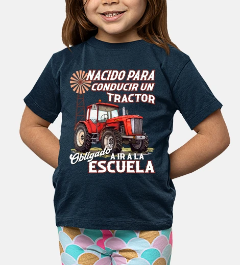 Ropa Nacido Conducir Tractor Escuela Agricultor
