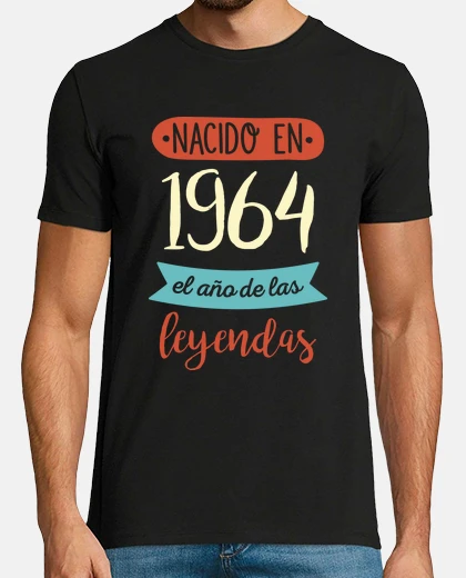 Playera Nacido en 1964, El Año de las Leyendas