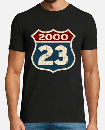Camiseta nacido en 2000 - 23 años