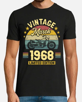 Playera nacido en marzo 1968 55 anos cump. laTostadora Mexico