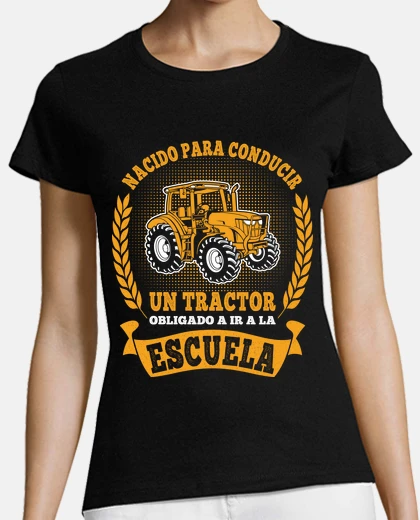 T-shirt Nacido para conducir Tractor Granjero