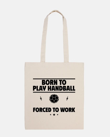Bolsa nacido para jugar balonmano