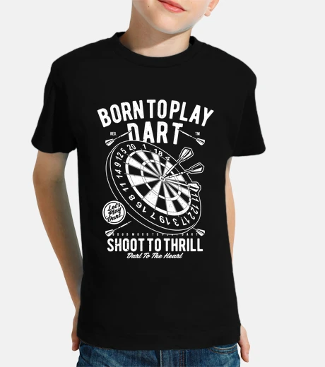 Ropa nacido para jugar dardo
