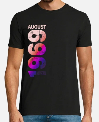 Camiseta nacimiento 1969 desde 1969 ano 1. laTostadora