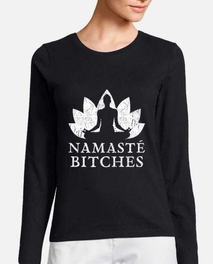 Playera namaste yoga namaste perras